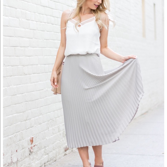 Babaton Dresses & Skirts - Babaton jude pleated skirt